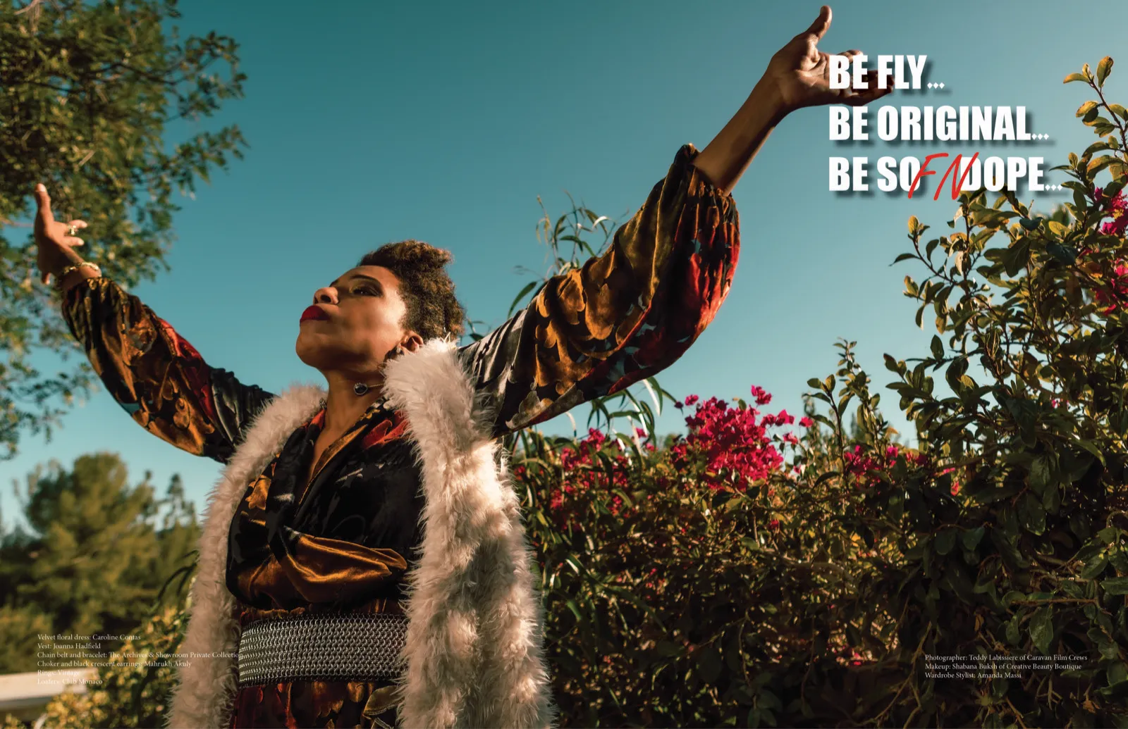 Macy Gray x SOFN Dope Magazine Cover Shoot